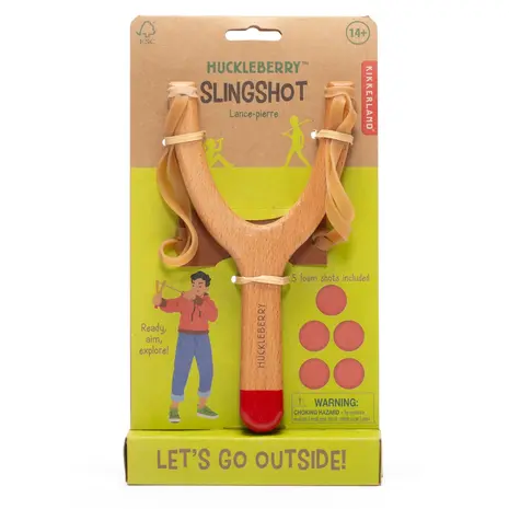 Kikkerland Kikkerland - buitenspeelgoed - huckleberry slingshot