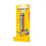 Kikkerland Kikkerland - sleutelhanger - power up (oplaadbare zaklamp)