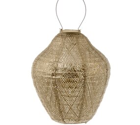 Lumiz Lumiz - solar lantaarn - jar 30 - ikat gold