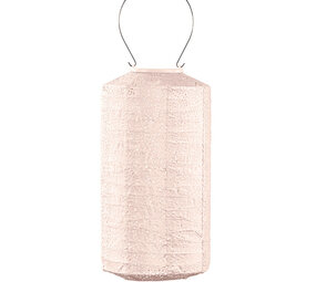 Lumiz Lumiz - solar lantaarn - cylinder 18 - paisley soft blush