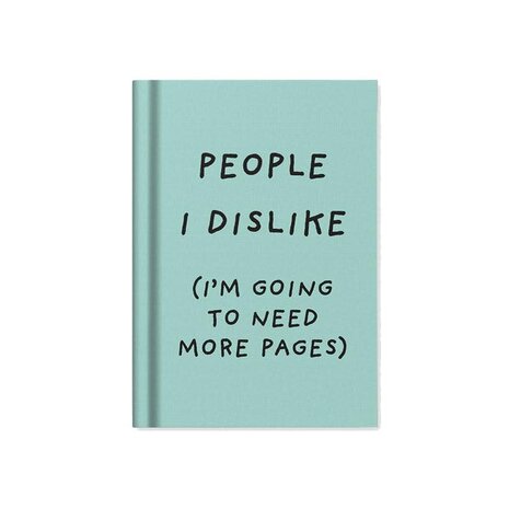 Ohh deer Ohh deer - notitieboek A7 - people i dislike