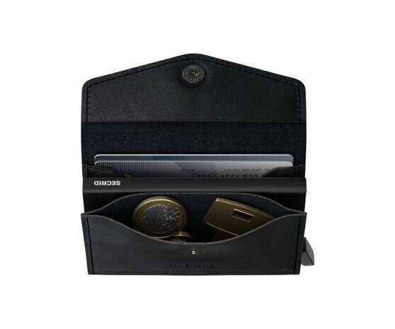 Secrid Secrid - envelope wallet vintage - black