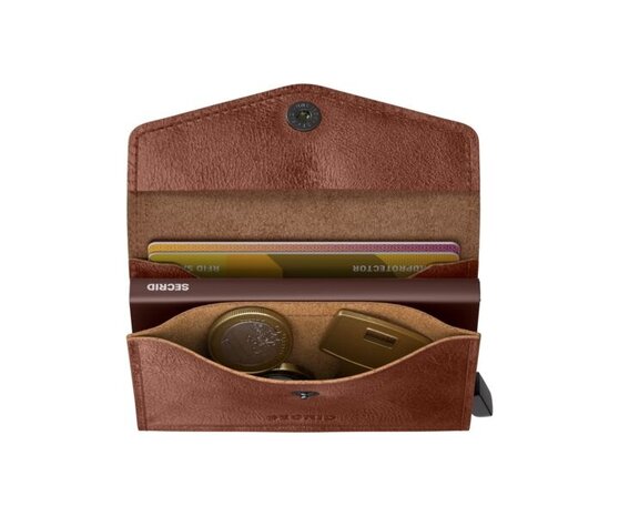 Secrid Secrid - envelope wallet vintage - cognac