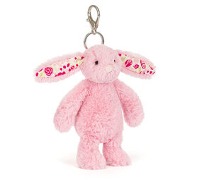 Jellycat Jellycat - bunny bag charm - blushkin blossom