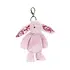Jellycat - bunny bag charm - thistlepop blossom