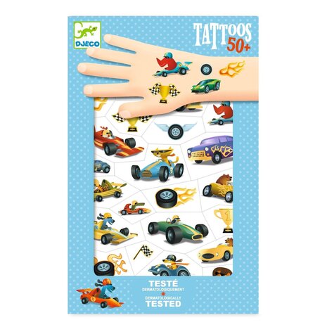 Djeco Djeco - tattoos - crazy motors