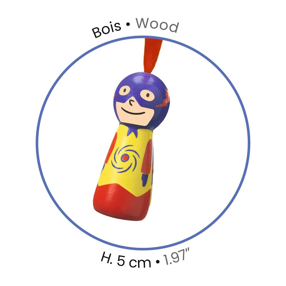 Djeco Djeco -parachutist - blauw