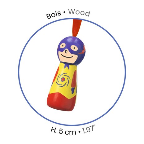 Djeco Djeco -parachutist - blauw