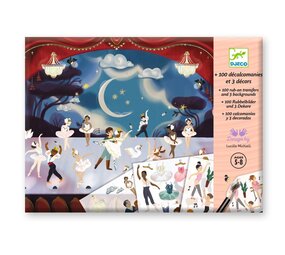 Djeco Djeco - wrijfplaatjes - balletdansers