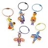 Djeco Djeco - diy sleutelhangers - pixelkunsthelden