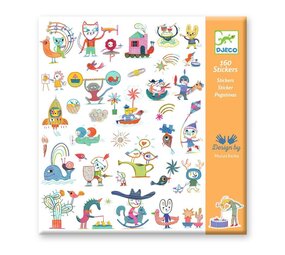 Djeco Djeco - stickers - krant