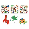 Djeco Djeco - vilten stickers - dieren overal