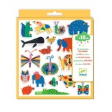 Djeco Djeco - vilten stickers - dieren overal