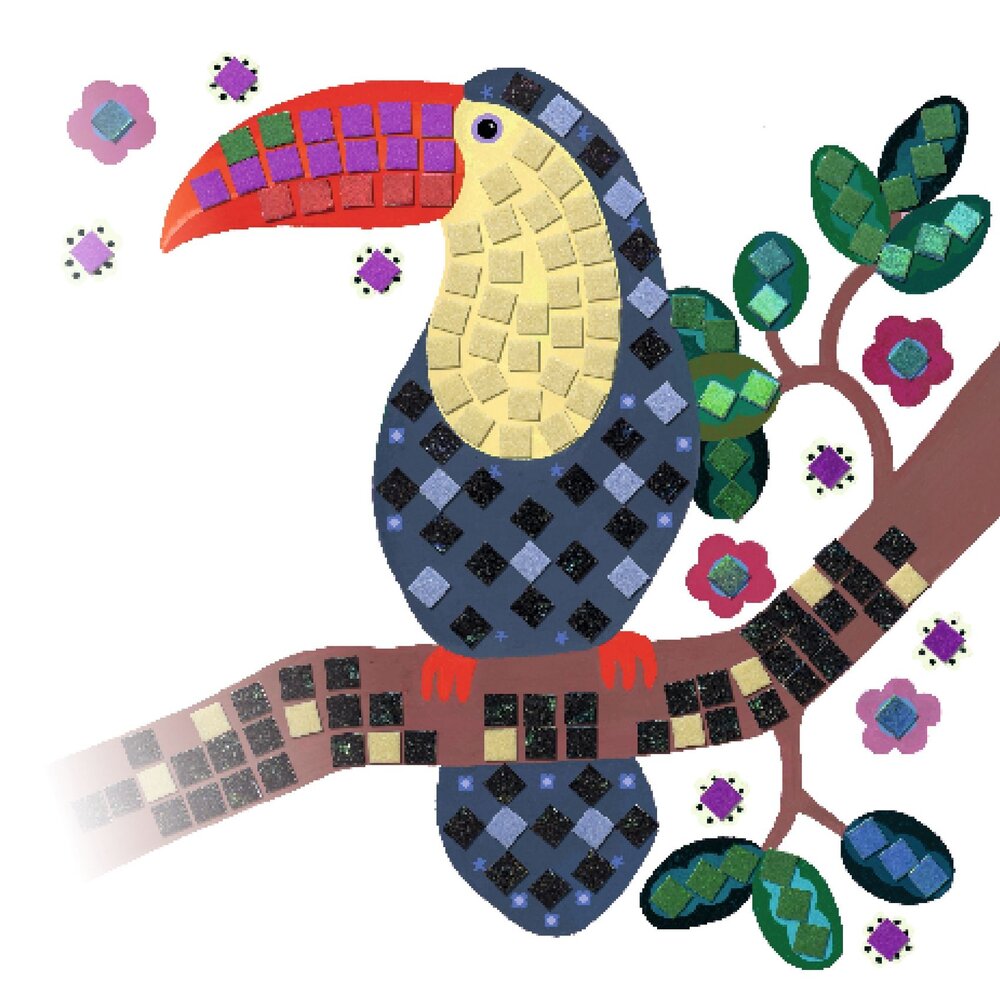 Djeco Djeco - mozaiek - boomtoppen