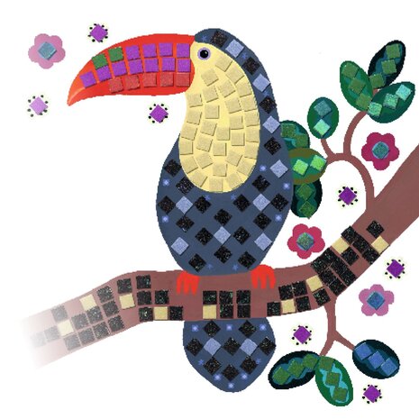 Djeco Djeco - mozaiek - boomtoppen