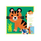 Djeco Djeco - vilt collage - zachte dieren