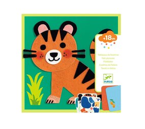 Djeco Djeco - vilt collage - zachte dieren