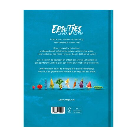 HÖNGRY Höngry - kinderboek - erwtjes onder water