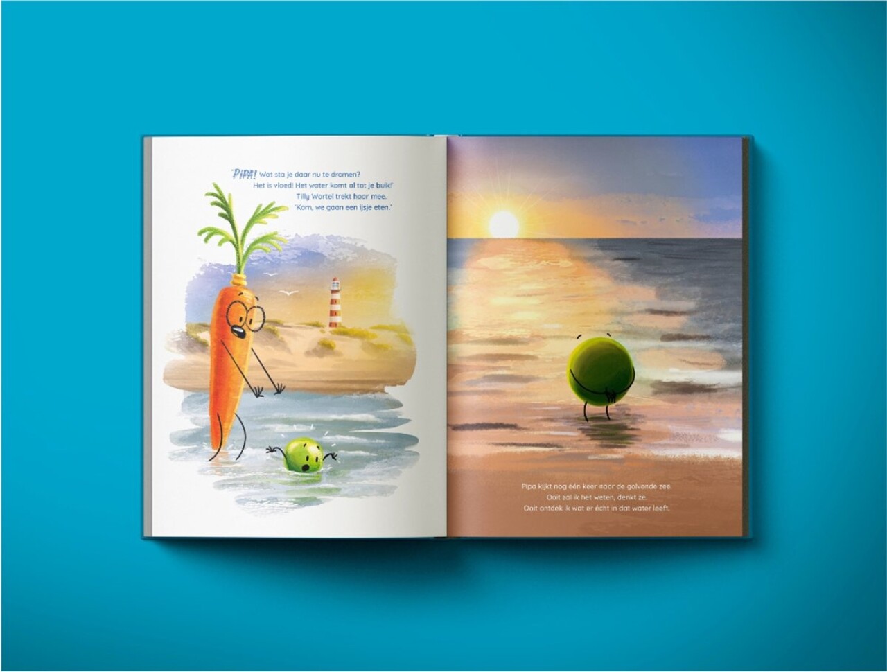 HÖNGRY Höngry - kinderboek - erwtjes onder water