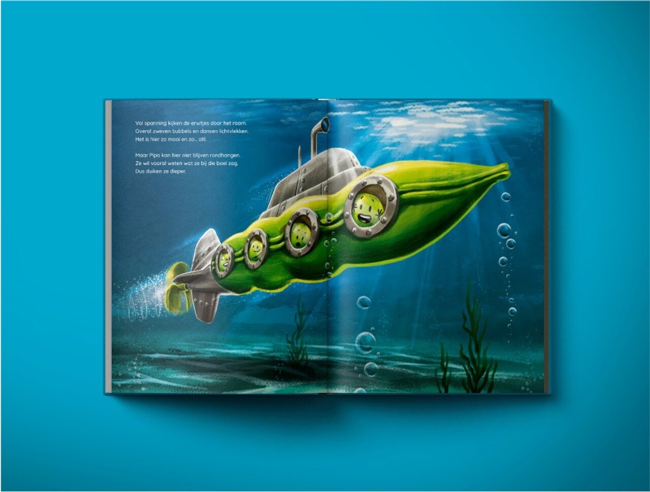 HÖNGRY Höngry - kinderboek - erwtjes onder water