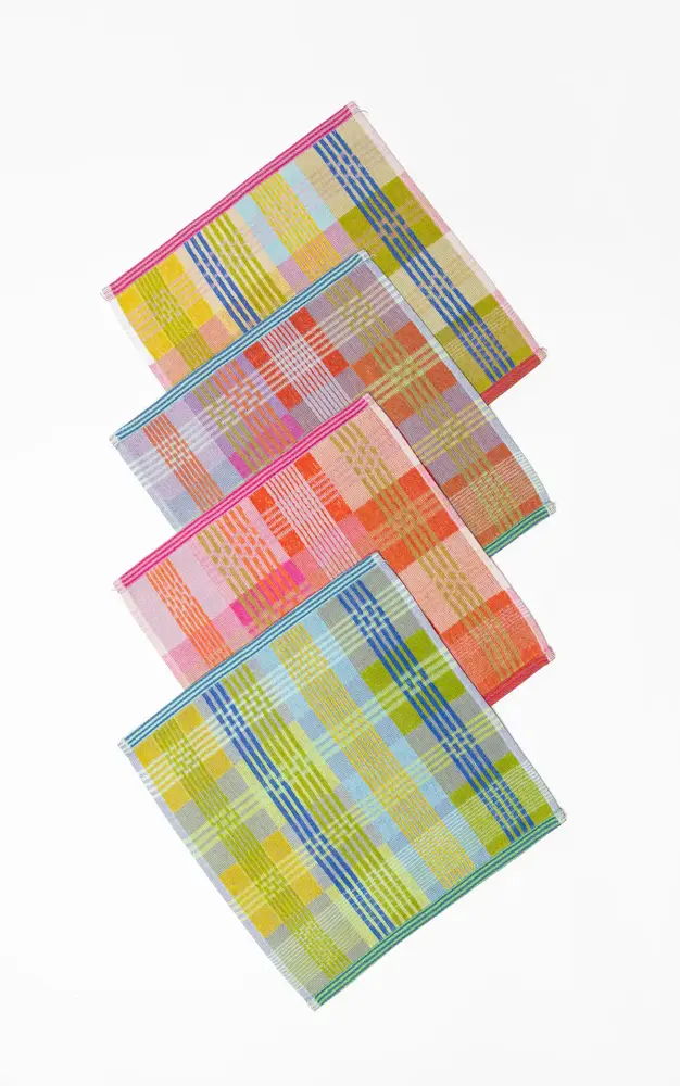 Foekje Fleur Foekje fleur - odds & ends - wild weave multi doekjes #126 (set van 2)