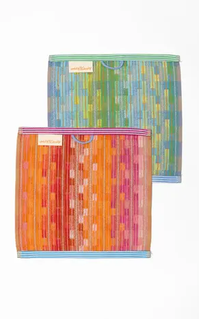 Foekje Fleur Foekje fleur - odds & ends - basket multi doekjes #110 (set van 2)