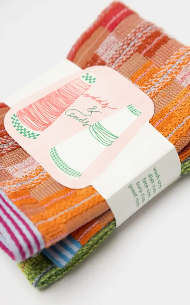 Foekje Fleur Foekje fleur - odds & ends - basket multi doekjes #110 (set van 2)