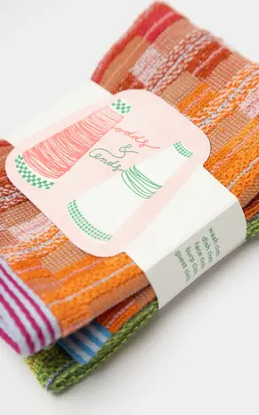 Foekje Fleur Foekje fleur - odds & ends - basket multi doekjes #110 (set van 2)