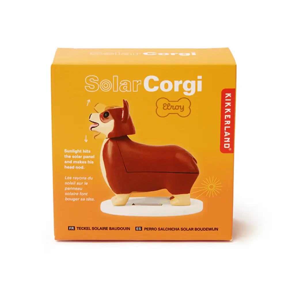 Kikkerland Kikkerland - solar corgi - elroy Kikkerland Kikkerland - solar corgi - elroy