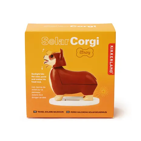 Kikkerland Kikkerland - solar corgi - elroy Kikkerland Kikkerland - solar corgi - elroy