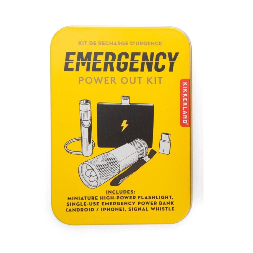 Kikkerland Kikkerland - kit - emergency power out