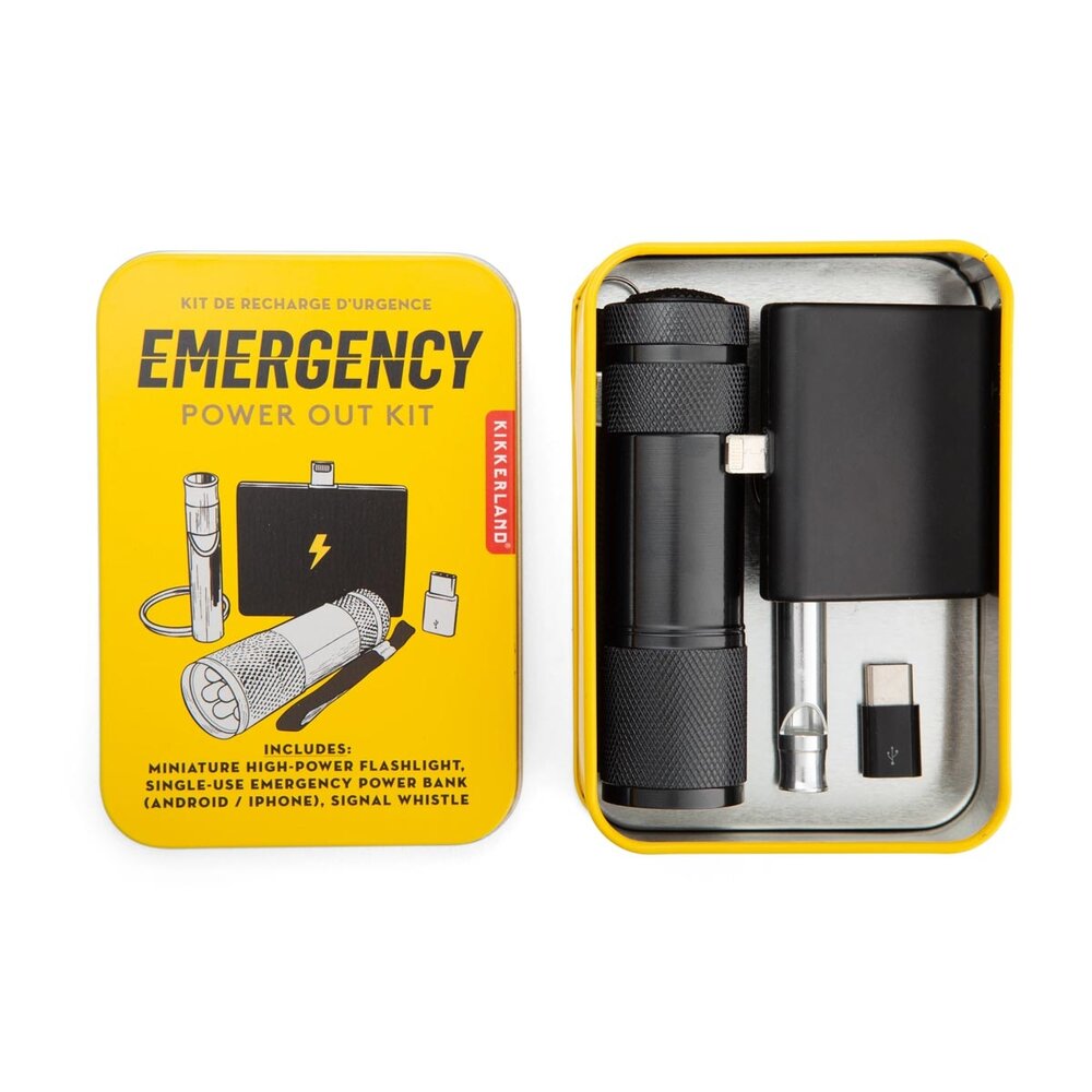 Kikkerland Kikkerland - kit - emergency power out