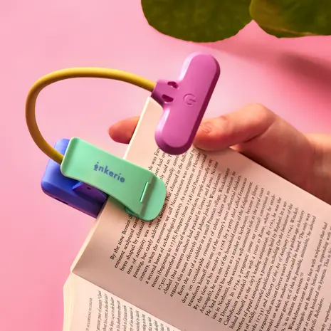 Kikkerland Kikkerland - inkerie - oplaadbaar boekenlampje Kikkerland Kikkerland - inkerie - oplaadbaar boekenlampje