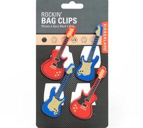 Kikkerland Kikkerland - clips - gitaar (set van 4) Kikkerland Kikkerland - clips - gitaar (set van 4)