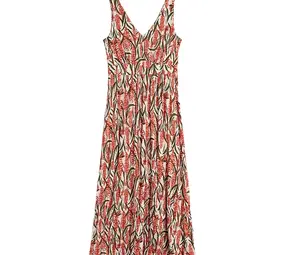Seasalt Seasalt - polmanter dress - red hot poker chalk