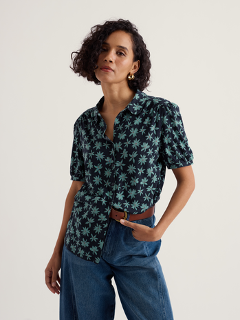 Seasalt Seasalt - embrace shirt - tropic bloom maritime