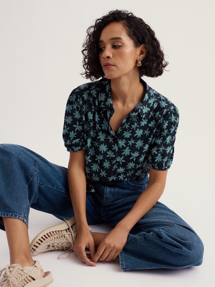 Seasalt Seasalt - embrace shirt - tropic bloom maritime