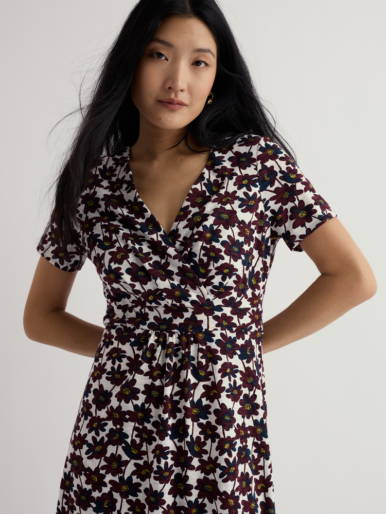 Seasalt Seasalt - chapelle dress - inked cosmos chalk