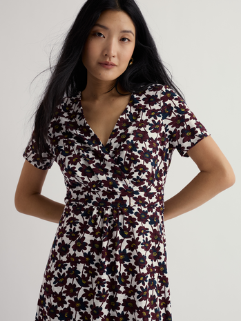 Seasalt Seasalt - chapelle dress - inked cosmos chalk