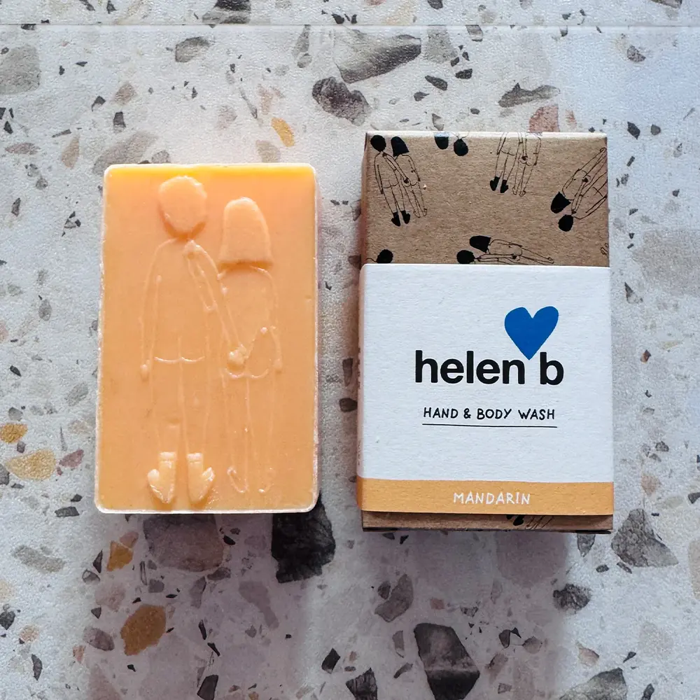 Helen b Helen b - hand & bodywash bar - mandarijn