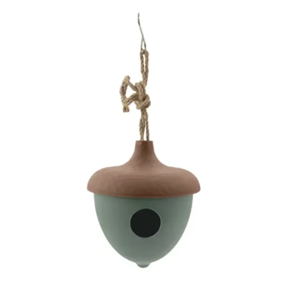 Point Virgule Point Virgule - bamboevezel vogelhuisje (eikel) - lichtgroen