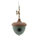 Point Virgule Point Virgule - bamboevezel vogelhuisje (eikel) - lichtgroen