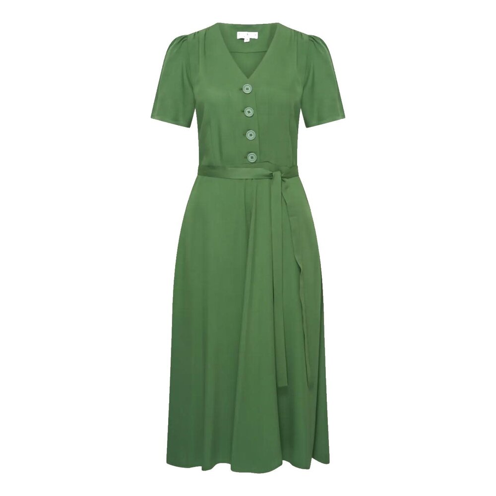 Very Cherry Very Cherry - magnolia dress - olette green