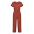 Very Cherry - birgit jumpsuit - terracotta linen