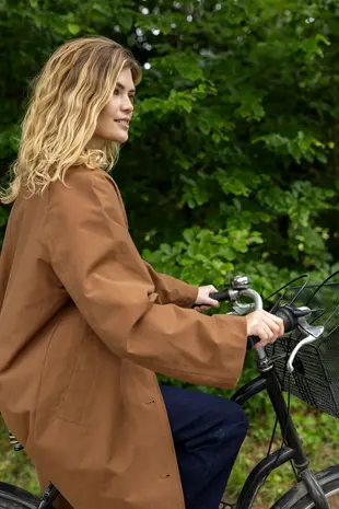 Danefae Danefae - daneladylike midseason jacket - brown