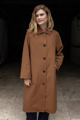 Danefae Danefae - daneladylike midseason jacket - brown