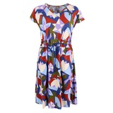 Danefae Danefae - danouioui slub ss dress - dark blue geofleur