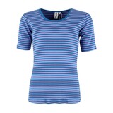Danefae Danefae - danerolemodel ribbing tee - light lilac/warm blue