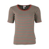 Danefae Danefae - danerolemodel ribbing tee - faded mint/chili