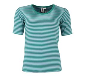 Danefae Danefae - danerolemodel ribbing tee - cold sky/teal lake
